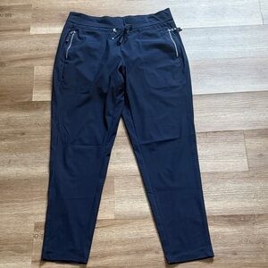 Olsen Lisa Pants in navy blue color